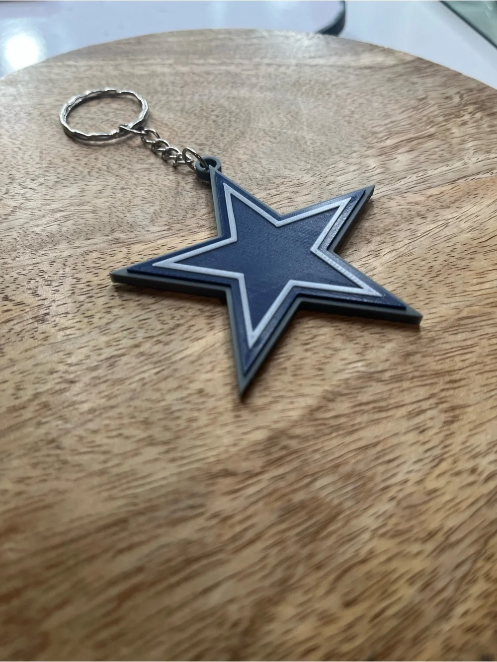 Navy Star Keychain Keyring - Men Accessories
